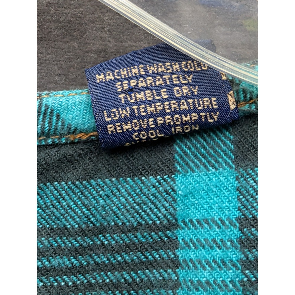 Vtg Force Majeure Jeans Denim Vest Flannel Backed Festival Nashville Country XL - Picture 4 of 7